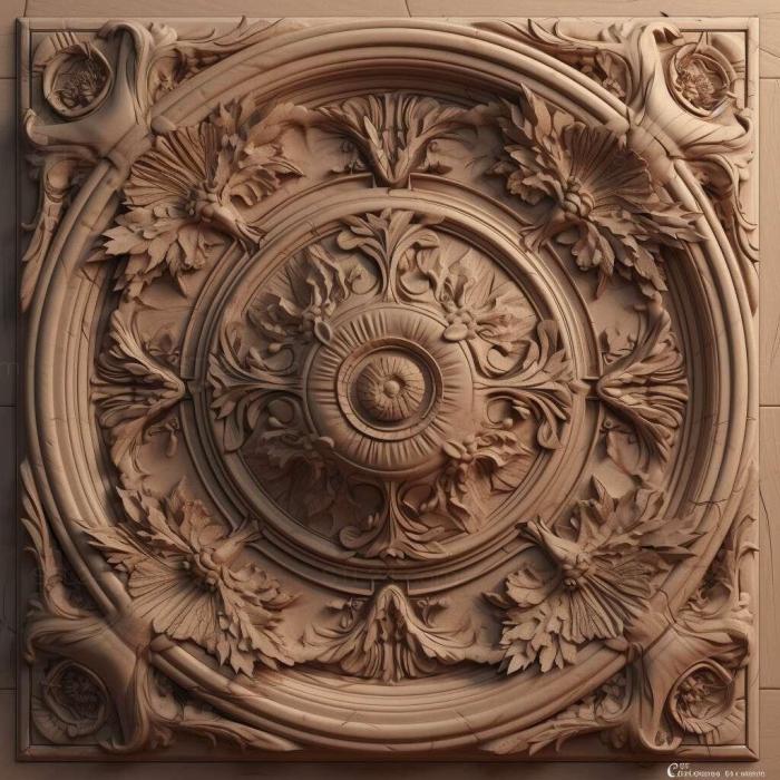Patterns and decorations (stl Centris 3, PATTERN_95) 3D models for cnc